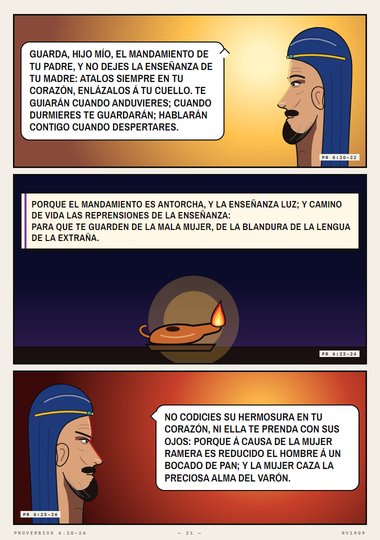 El mandamiento es antorcha