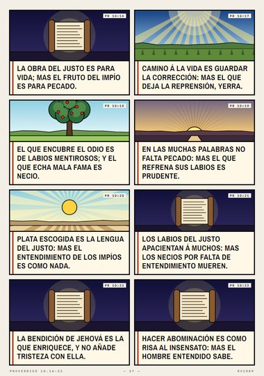 El hijo sabio alegra al padre