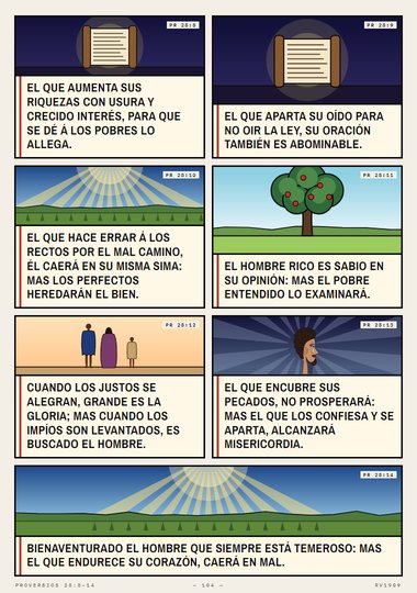 El justo está confiado como un leoncillo