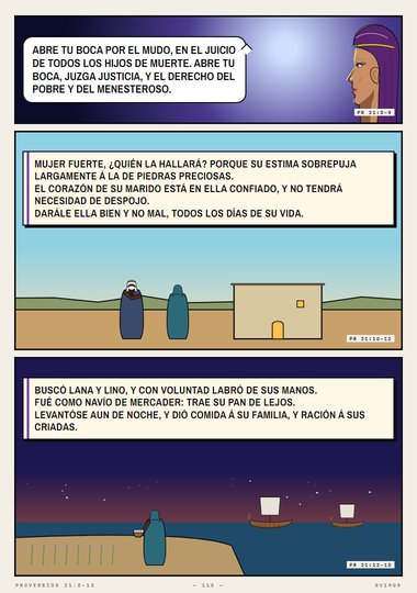Mujer fuerte, ¿quién la hallará?