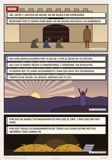 Salmo 119 · Miedo