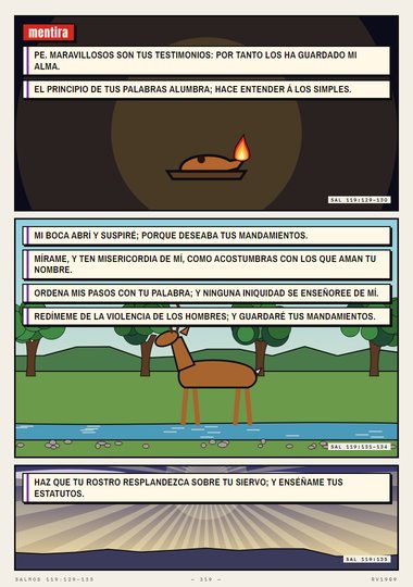 Salmo 119 · Mentira