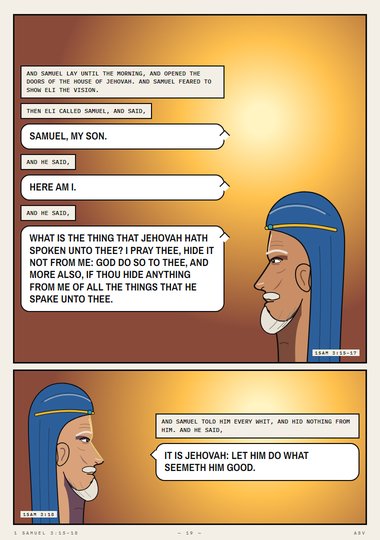 Speak; for Thy Servant Heareth
