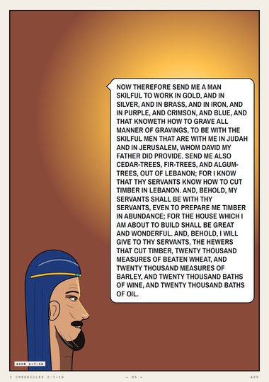 Solomon Sent to Huram