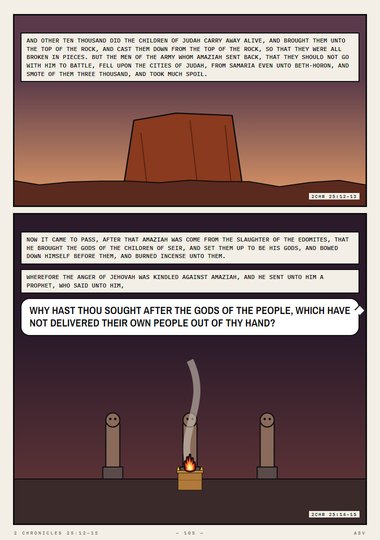 The Gods of the Children of Seir