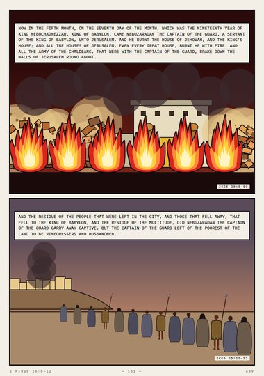 The House of Jehovah Burned