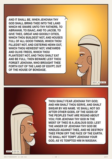 Beware Lest Thou Forget Jehovah