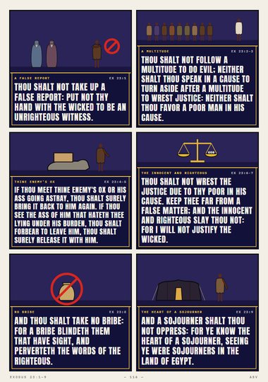Thou Shalt Not Wrest Justice