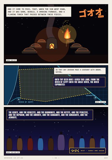 A Smoking Furnace and a Flaming Torch
