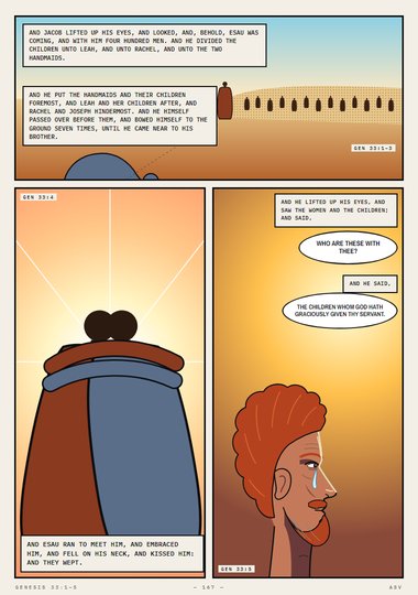 Esau Ran to Meet Him