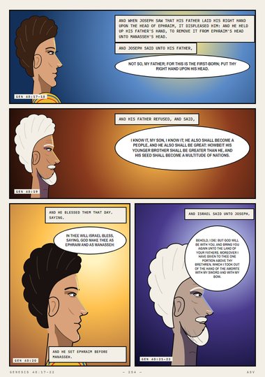 He Set Ephraim before Manasseh