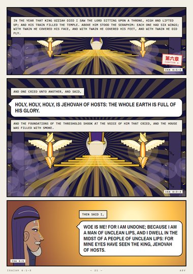 In the Year That King Uzziah Died