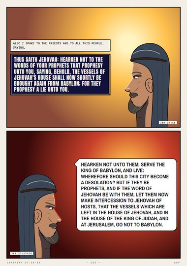 Serve the King of Babylon, and Live