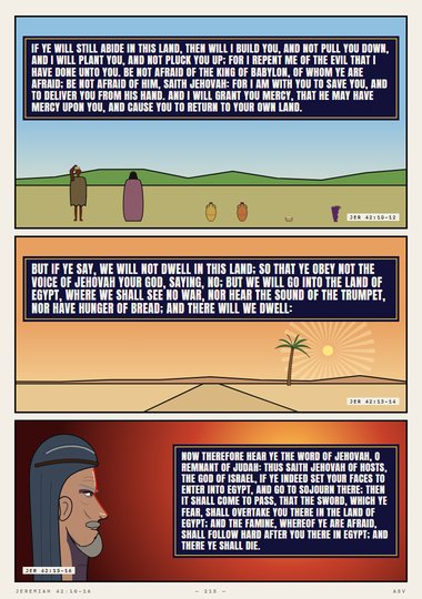 Go Ye Not into Egypt