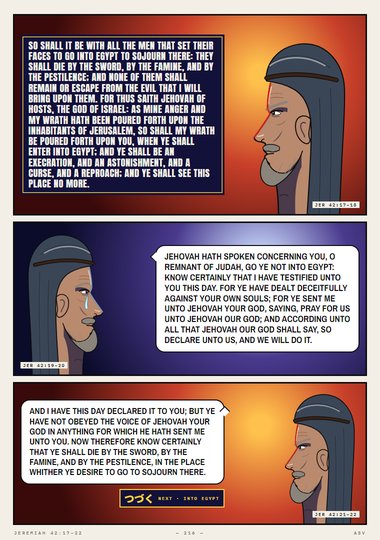 Go Ye Not into Egypt