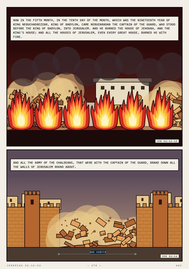 He Burned the House of Jehovah