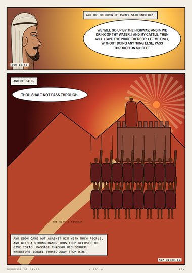 Thus Edom Refused