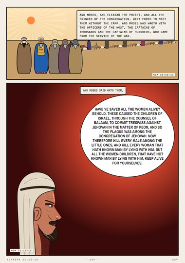 Moses Was Wroth with the Officers