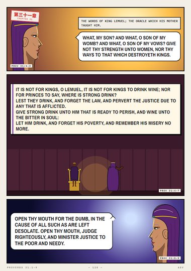 The Words of King Lemuel