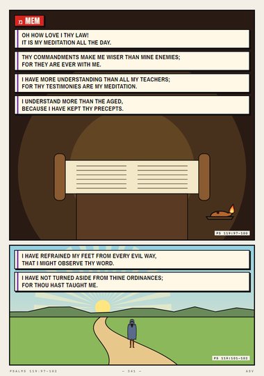 Psalm 119 · Mem
